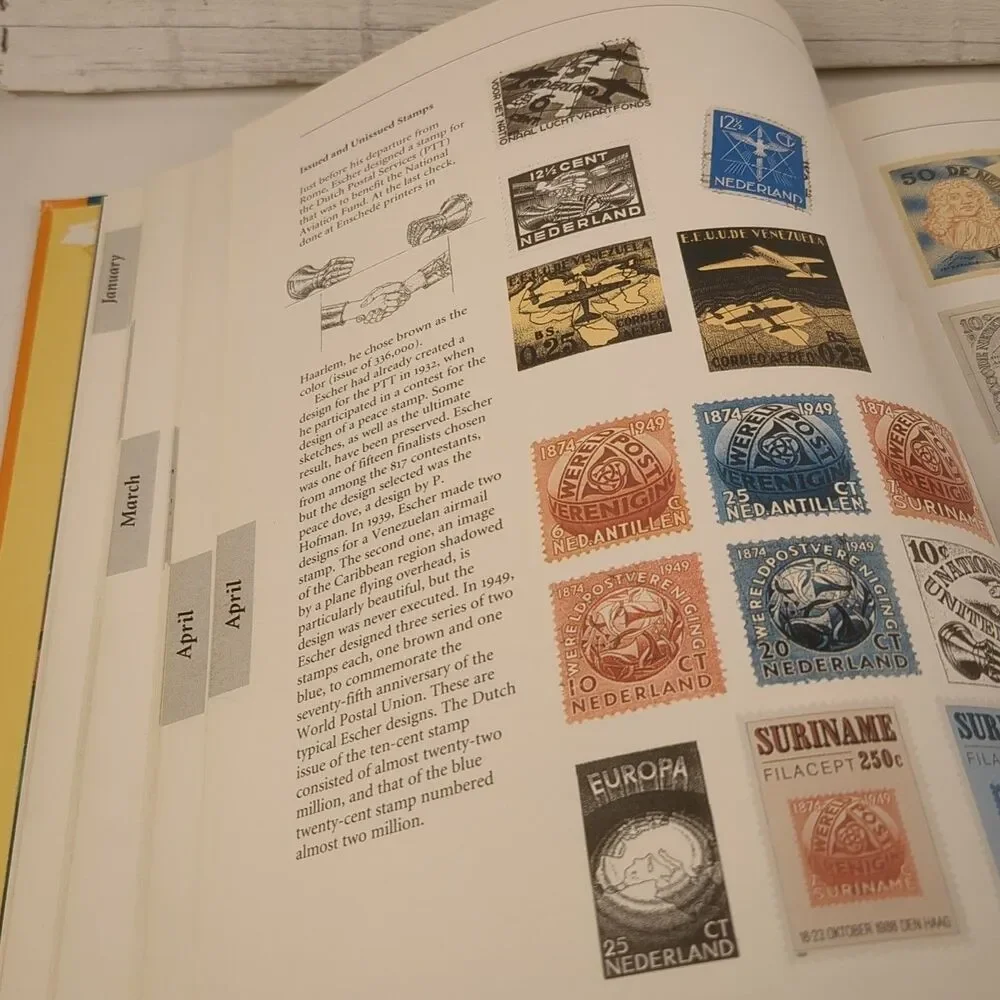 M. C. Escher Daybook & Journal Bruno Ernst 1995 Artbooks Good Condition Unused